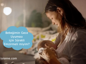 Bebeğin uyuması için emzirmek